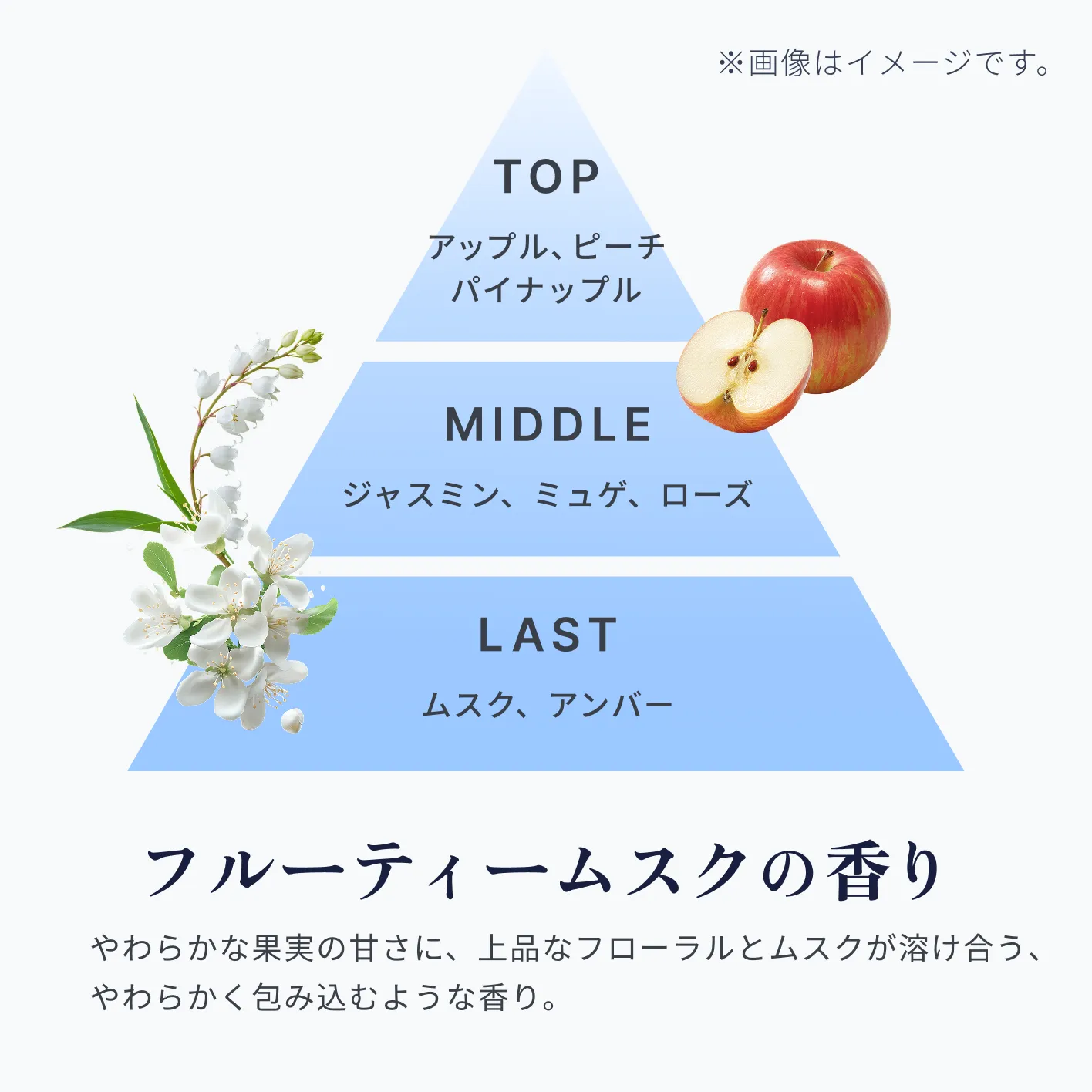 フルーティムスクの香り