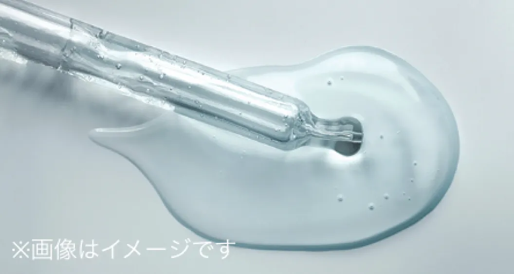 べたつかず他のスキンケアを邪魔しない、テクスチャーバランスのイメージ図